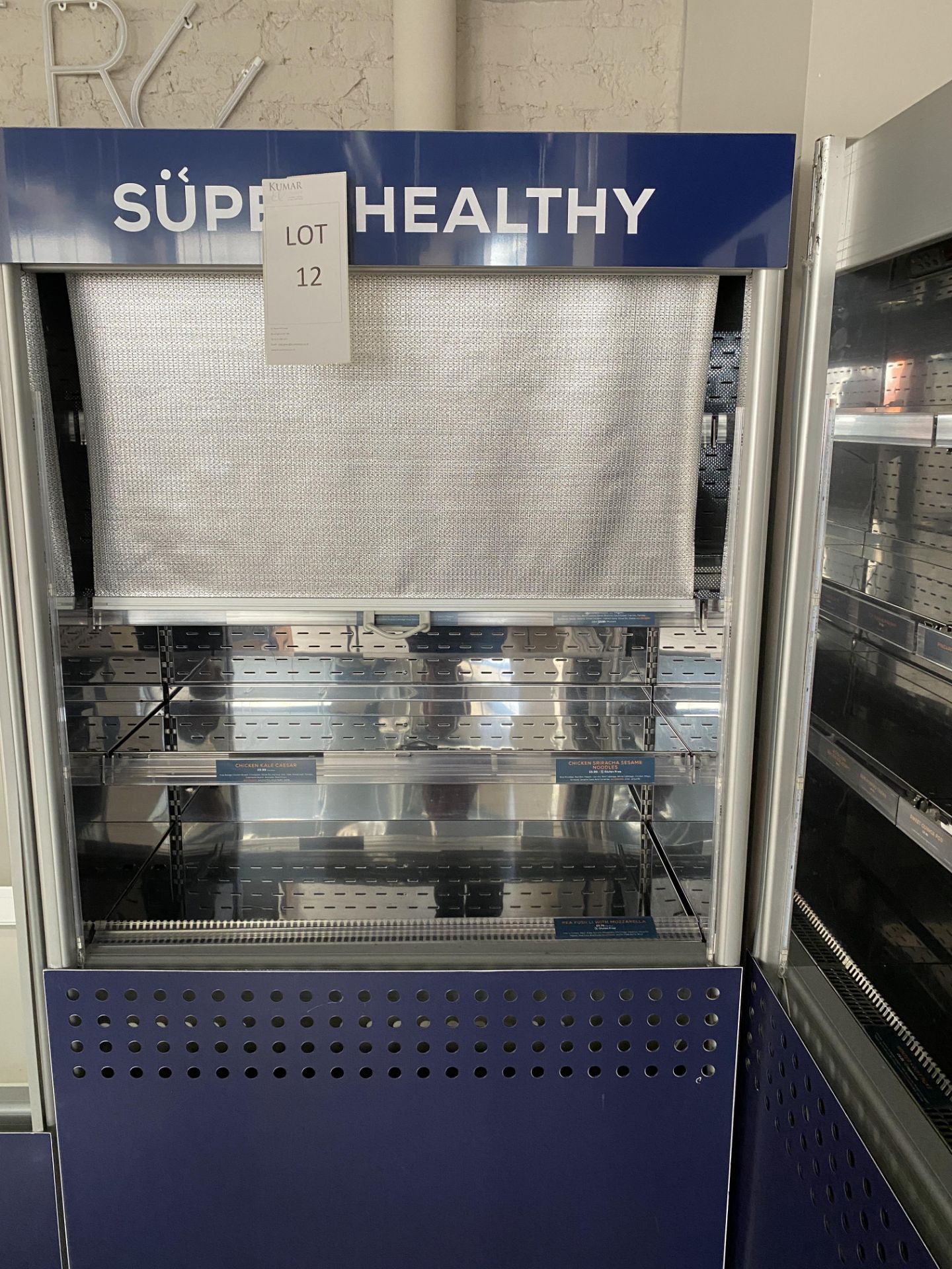 Williams Slimline Gem Multideck Food Merchandising Chiller Unit with Night Blind and IWC720/HC - Bild 2 aus 4