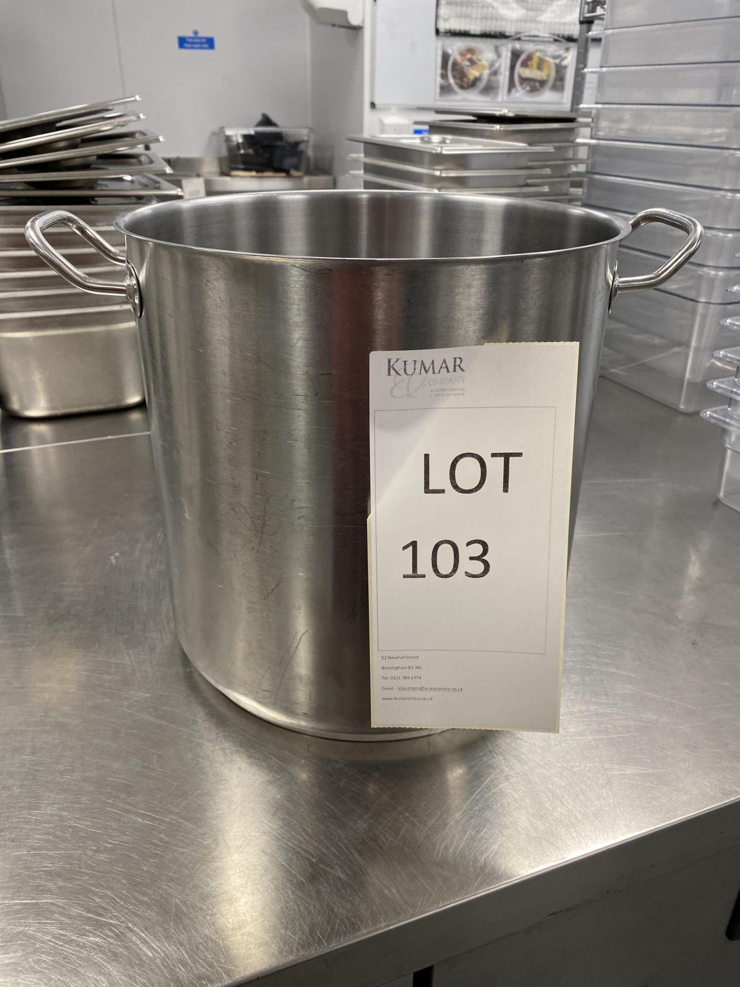 Stainless Steel Stew Pot/Casserole, Size - 40 x 40cm, 32 Litres