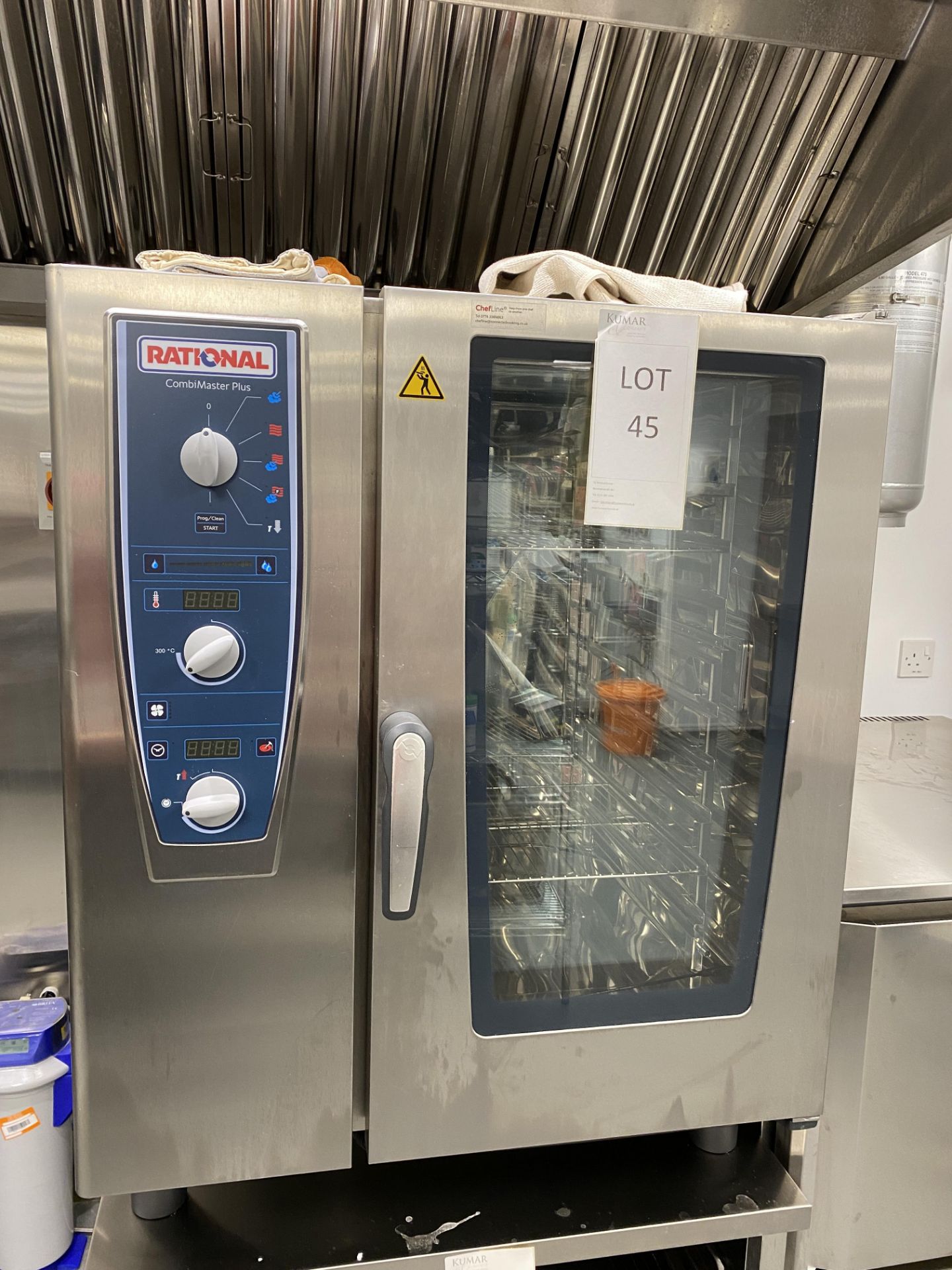 Rational Combi Master Plus Oven. Model - CMP 101, with 10 x 1/GN Capacity, Combi Steamer humidity - Bild 10 aus 17