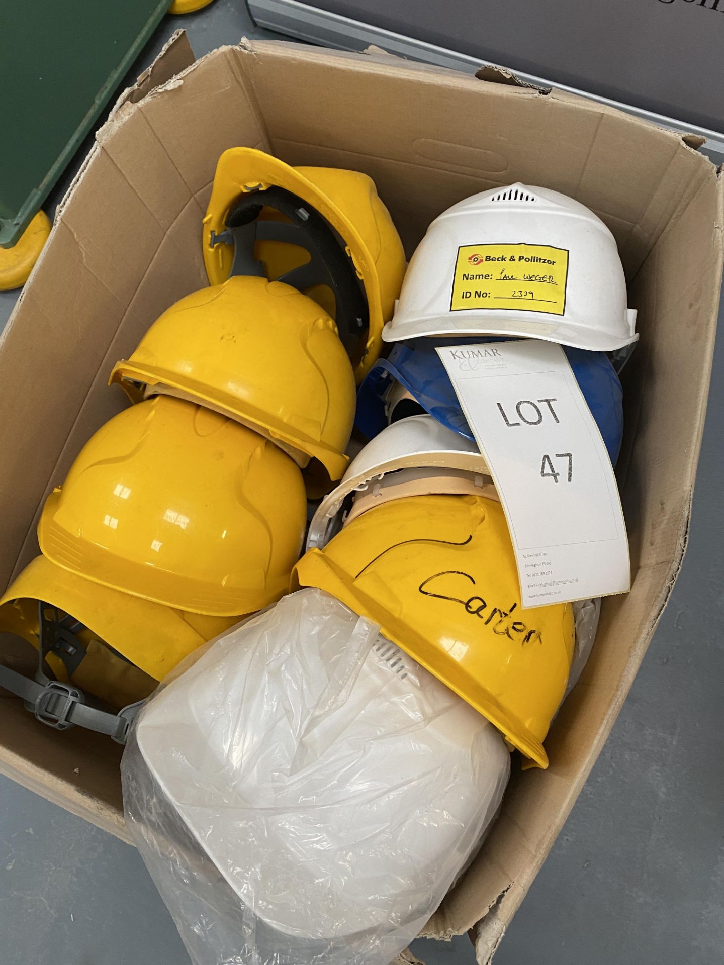 Quantity Of Site Hard Hats