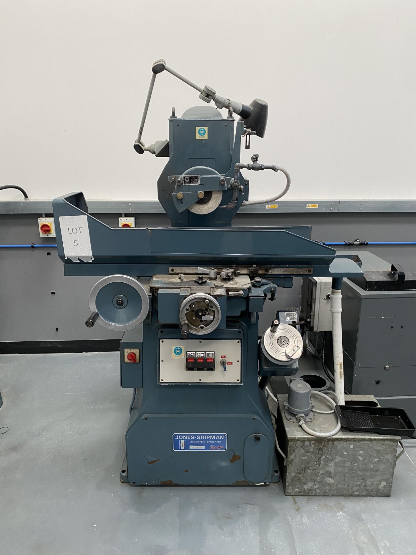 Jones & Shipman 540P Horizontal Grinder, Serial No. BO 79209