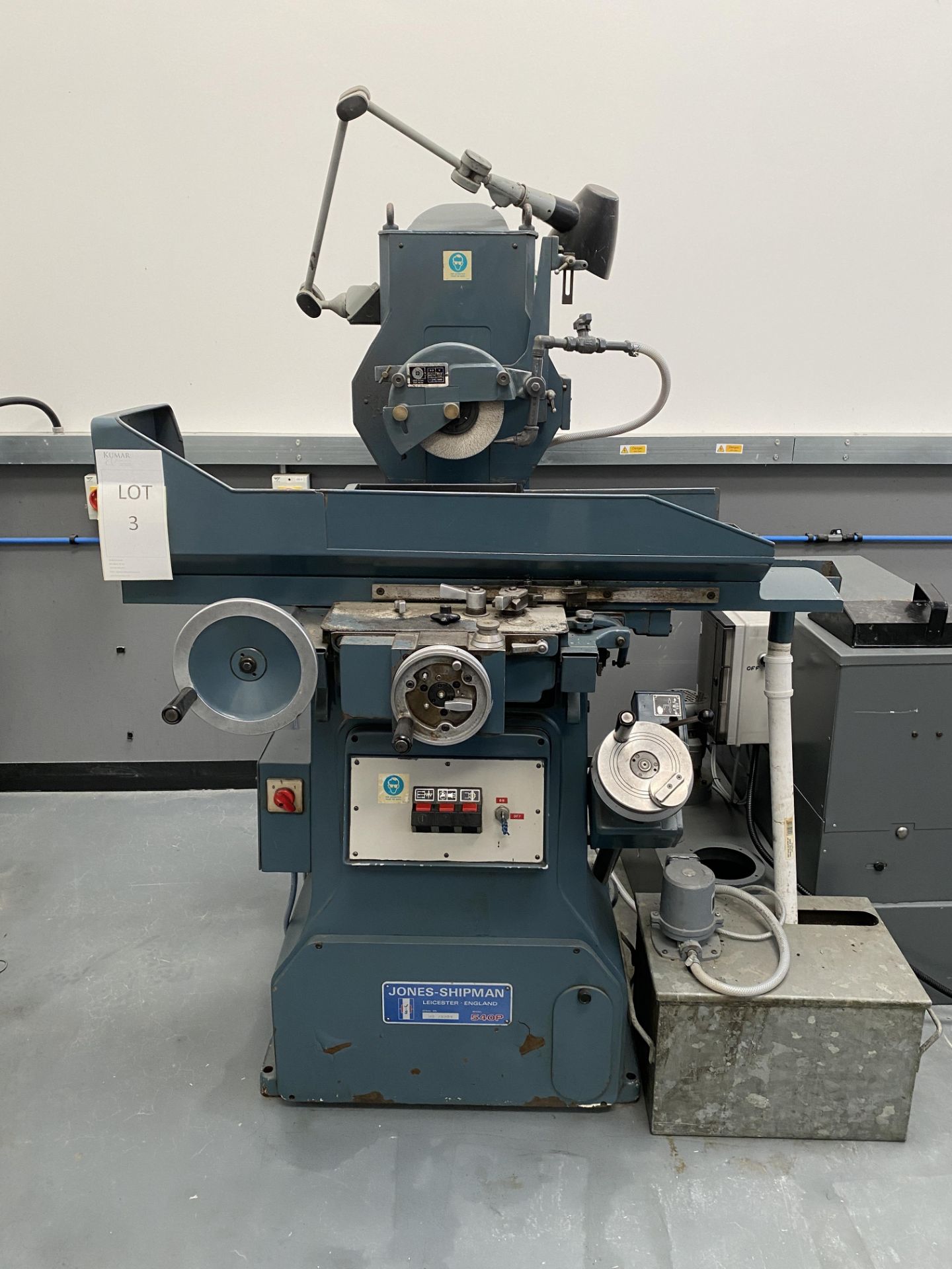 Jones & Shipman 540P Horizontal Grinder, Serial No. BO 79209 - Image 2 of 11