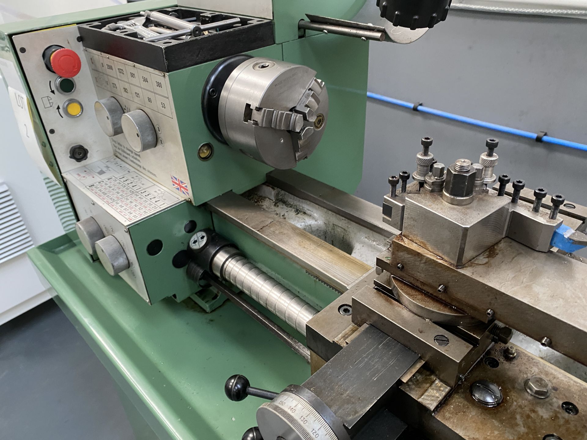 Myford 254s Hobby Lathe, Serial No. ZS164056 EIC with Powercross & Longitudinal Feeds with Tooling - Image 7 of 15