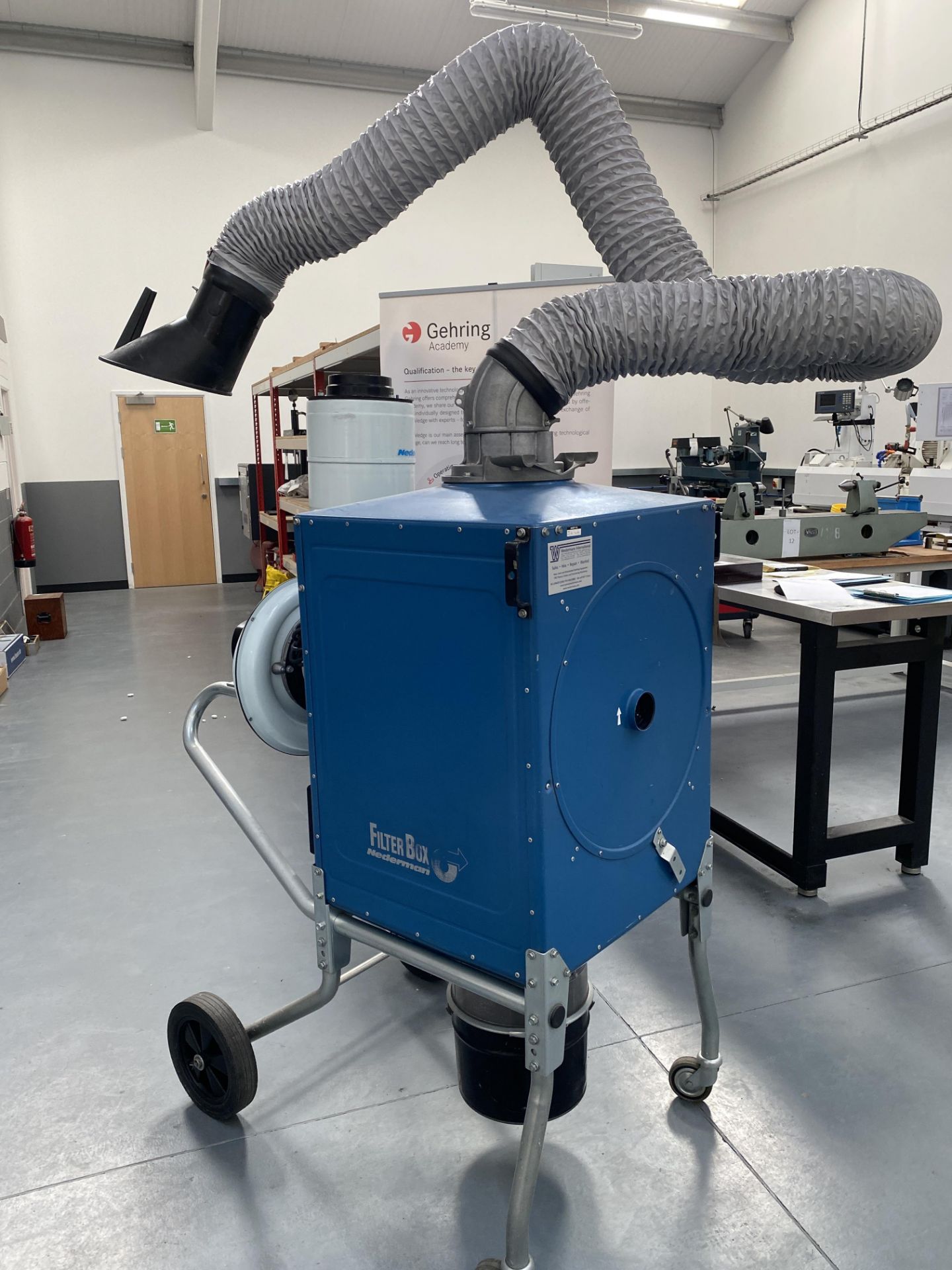 Nederman Filterbox Portable Dust Extracter, Serial No. 663, Art No. 12601163, (2001) - Image 6 of 12