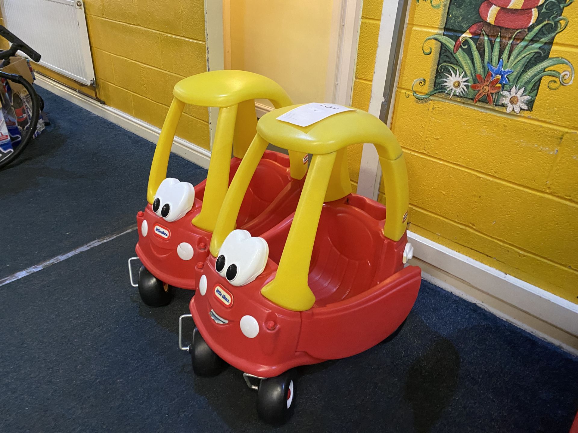 2x Little Tikes Bus Carts (no steering wheels) - Image 2 of 6