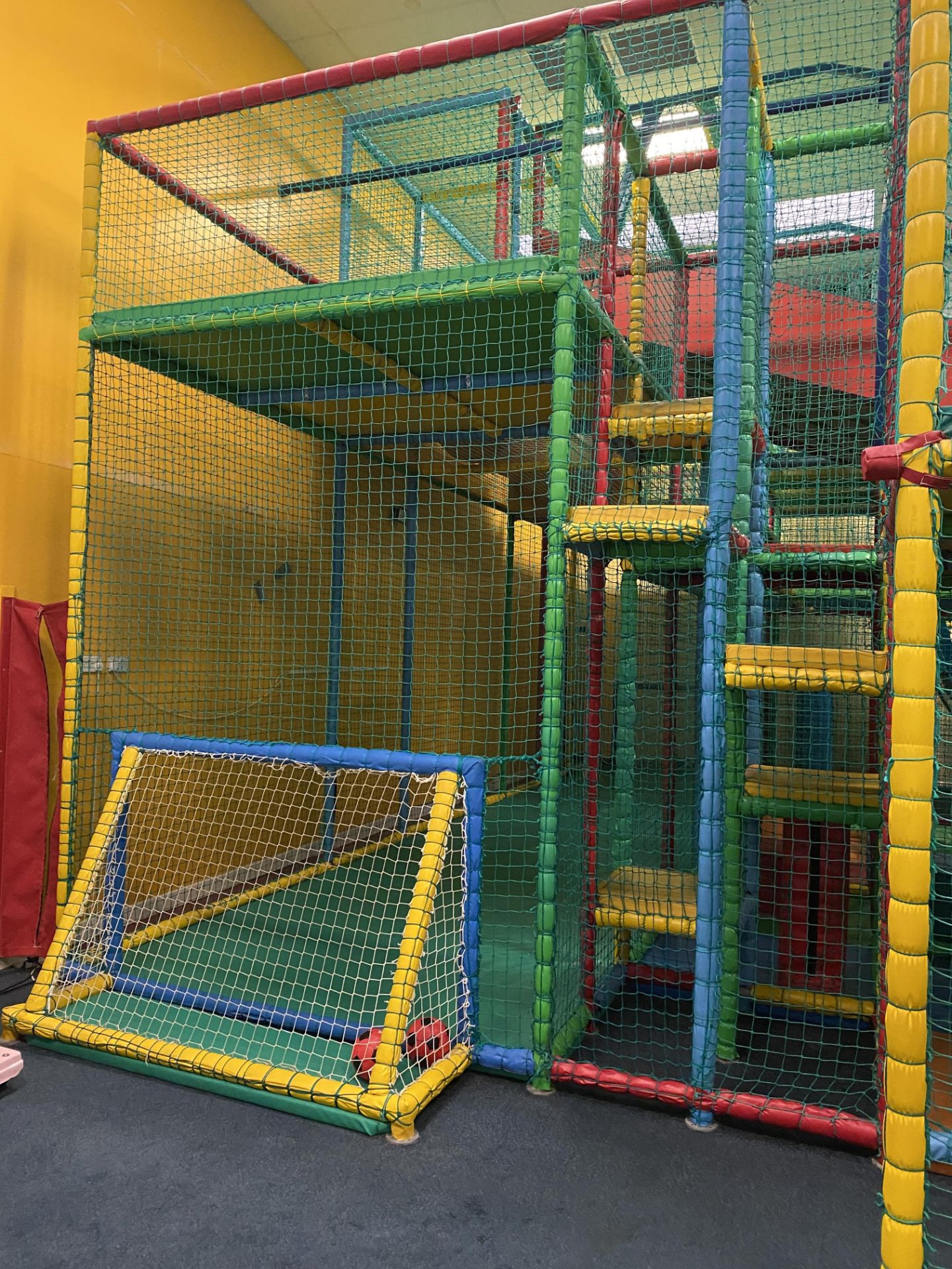 Complete Multi Tier Childrens Adventure Play System Comprising; Four Lane Slide, Single Vertical - Image 8 of 32