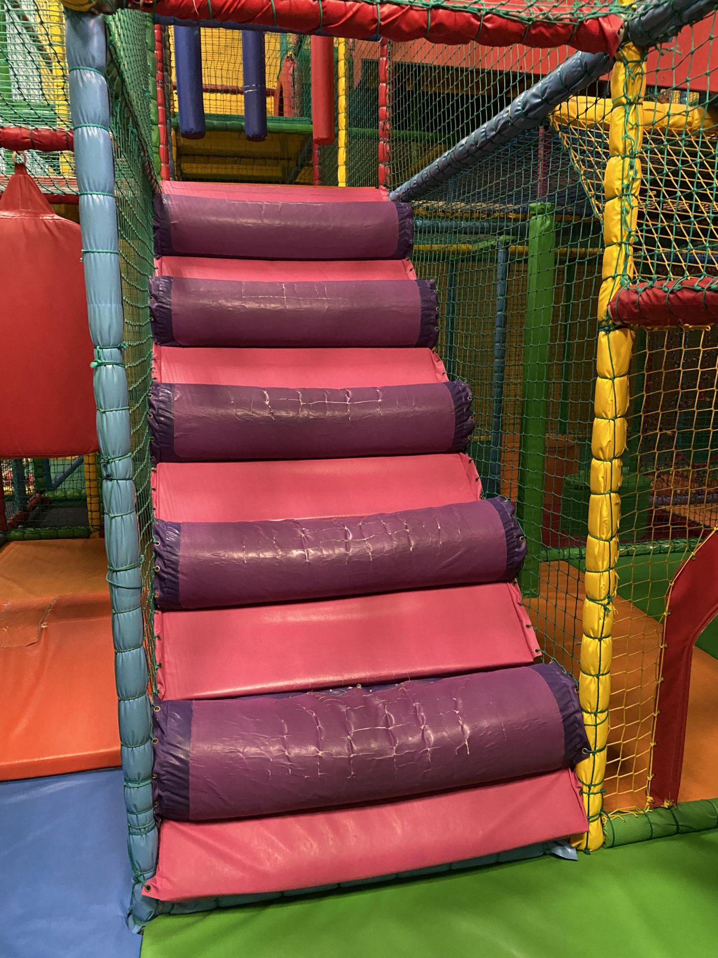 Complete Multi Tier Childrens Adventure Play System Comprising; Four Lane Slide, Single Vertical - Image 15 of 32