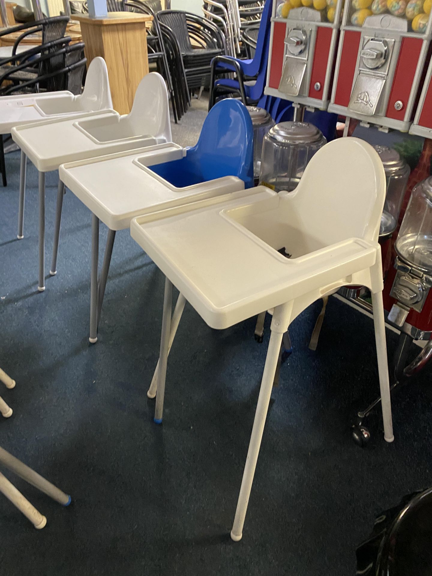 4x Children's Plastic Highchairs (maker unknown) - Image 4 of 6