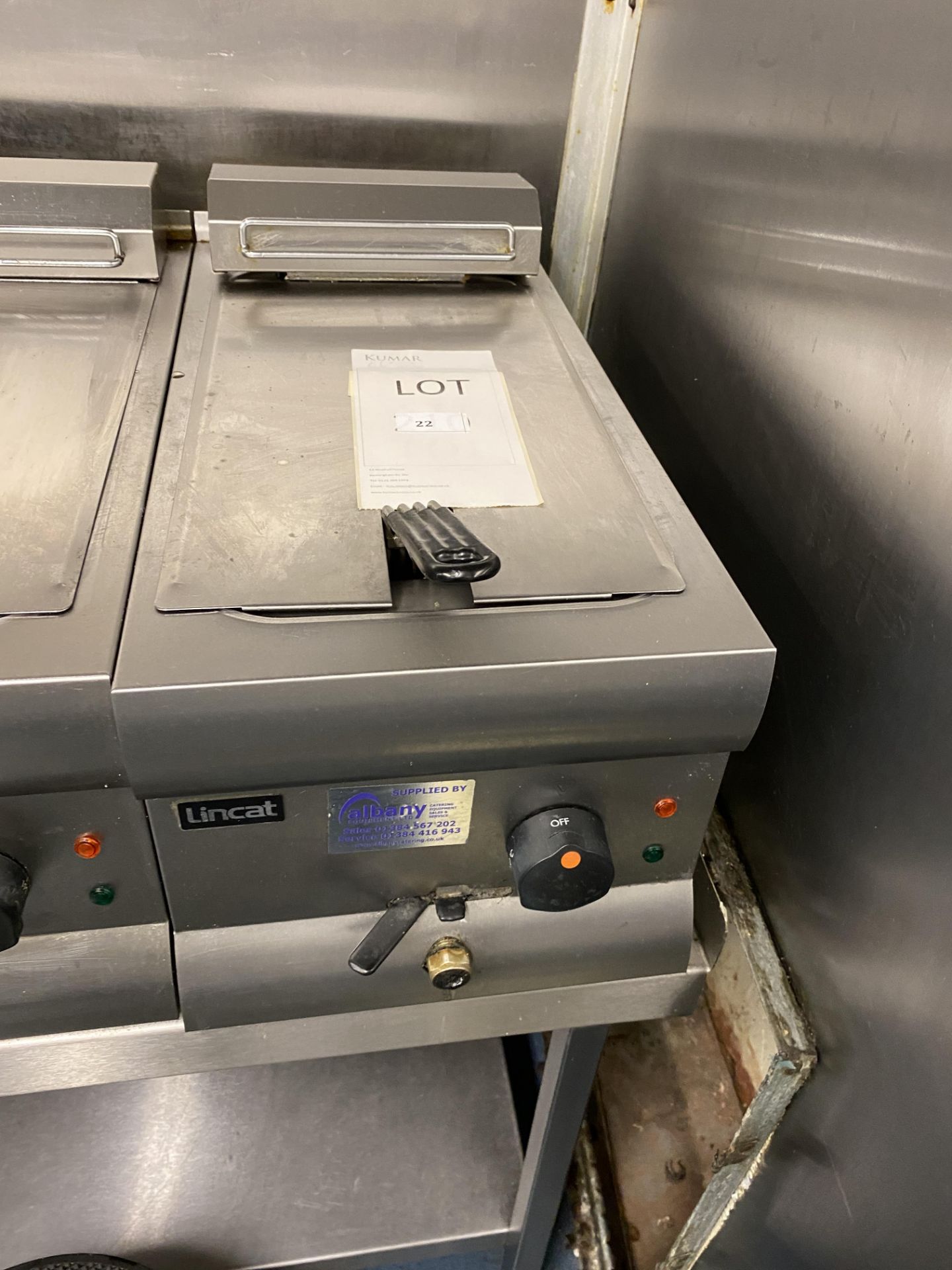 LinCat Single Basket Deep Fat Fryer