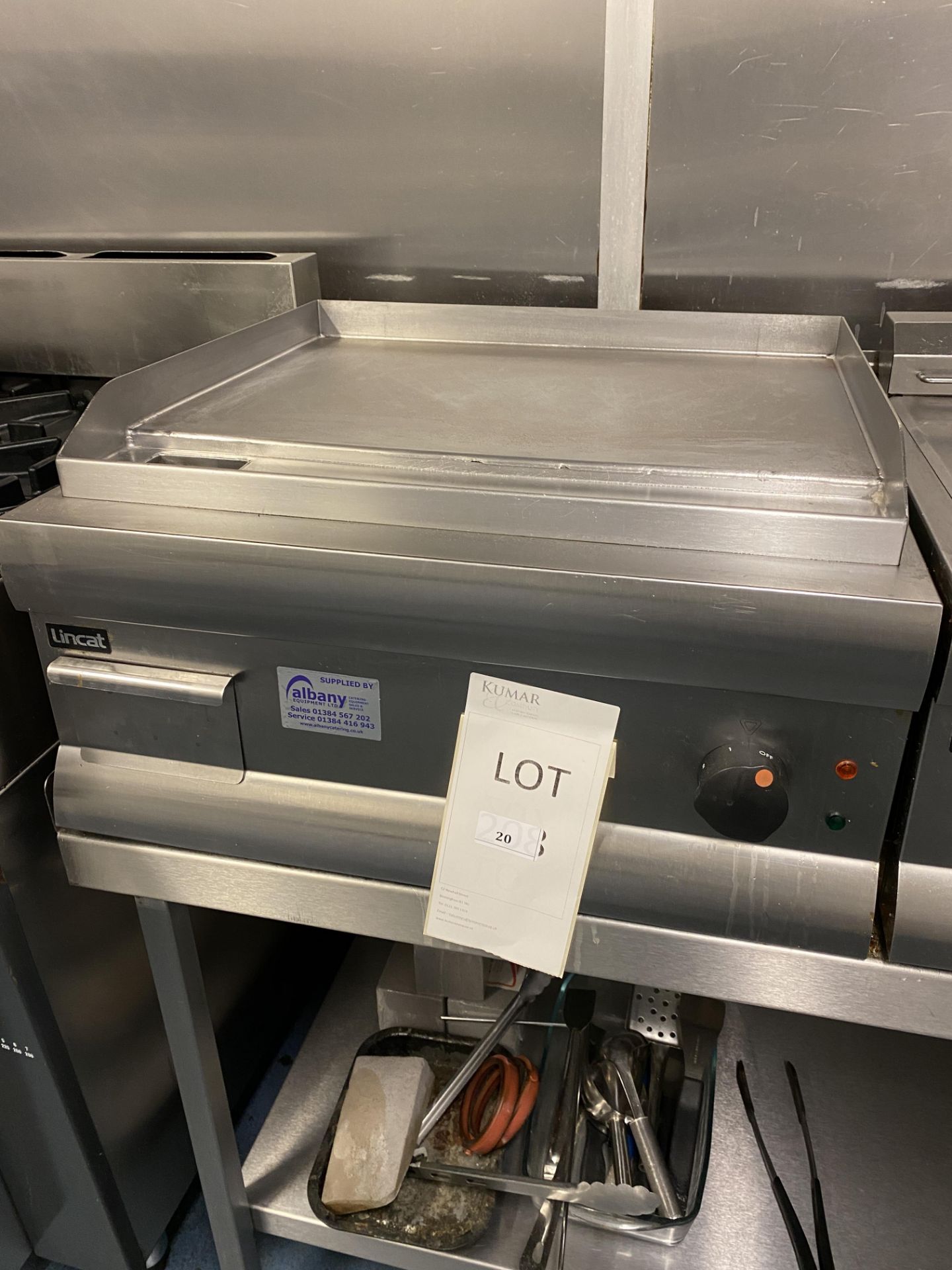 LinCat Stainless Steel Large Hot Plate - Image 4 of 5