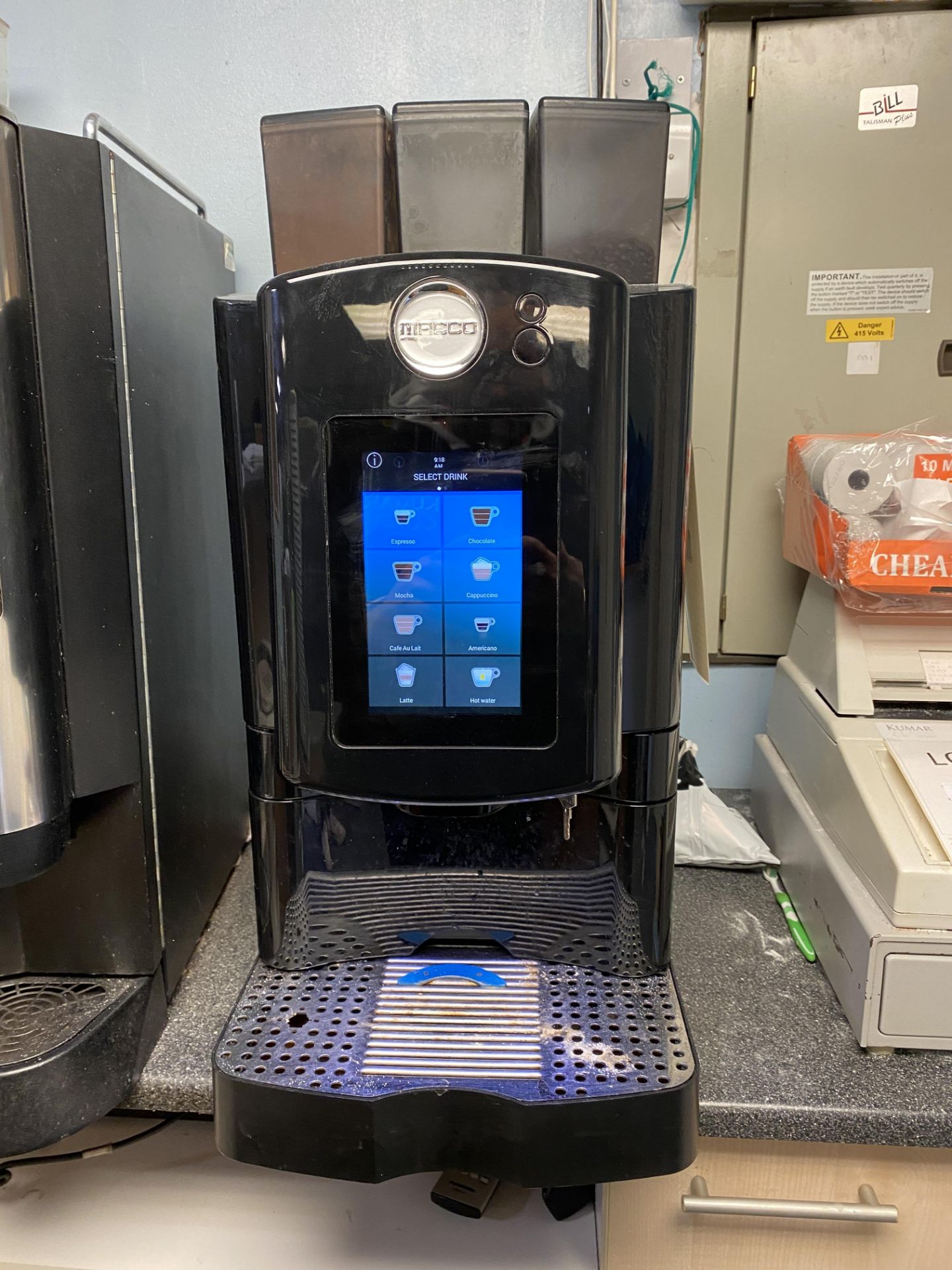 Macco Carimali Armonia Soft Plus Easy Coffee Machine, Serial No. CA261408 (2019) - Touchscreen