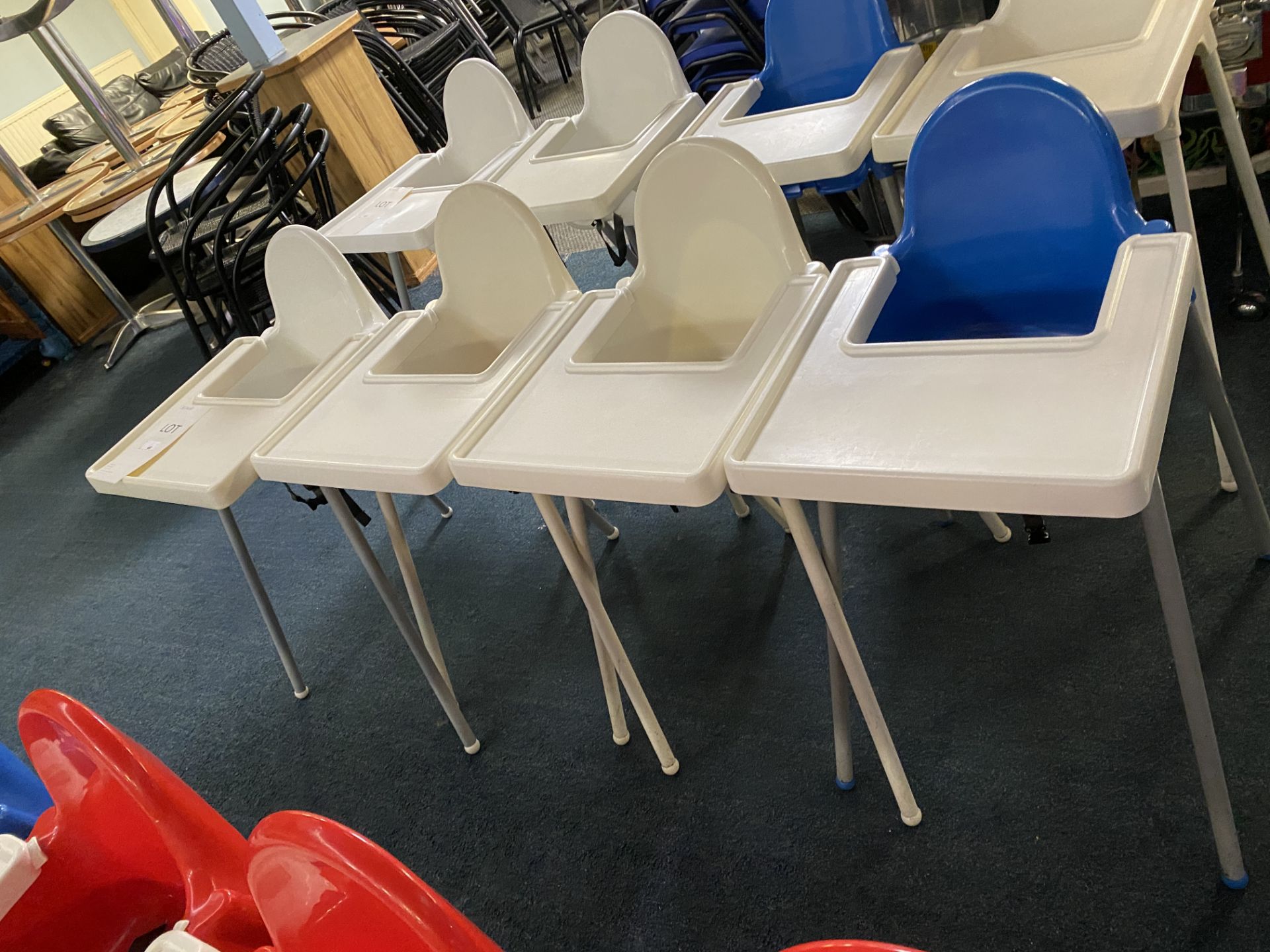 4x Children's Plastic Highchairs (maker unknown) - Image 3 of 3