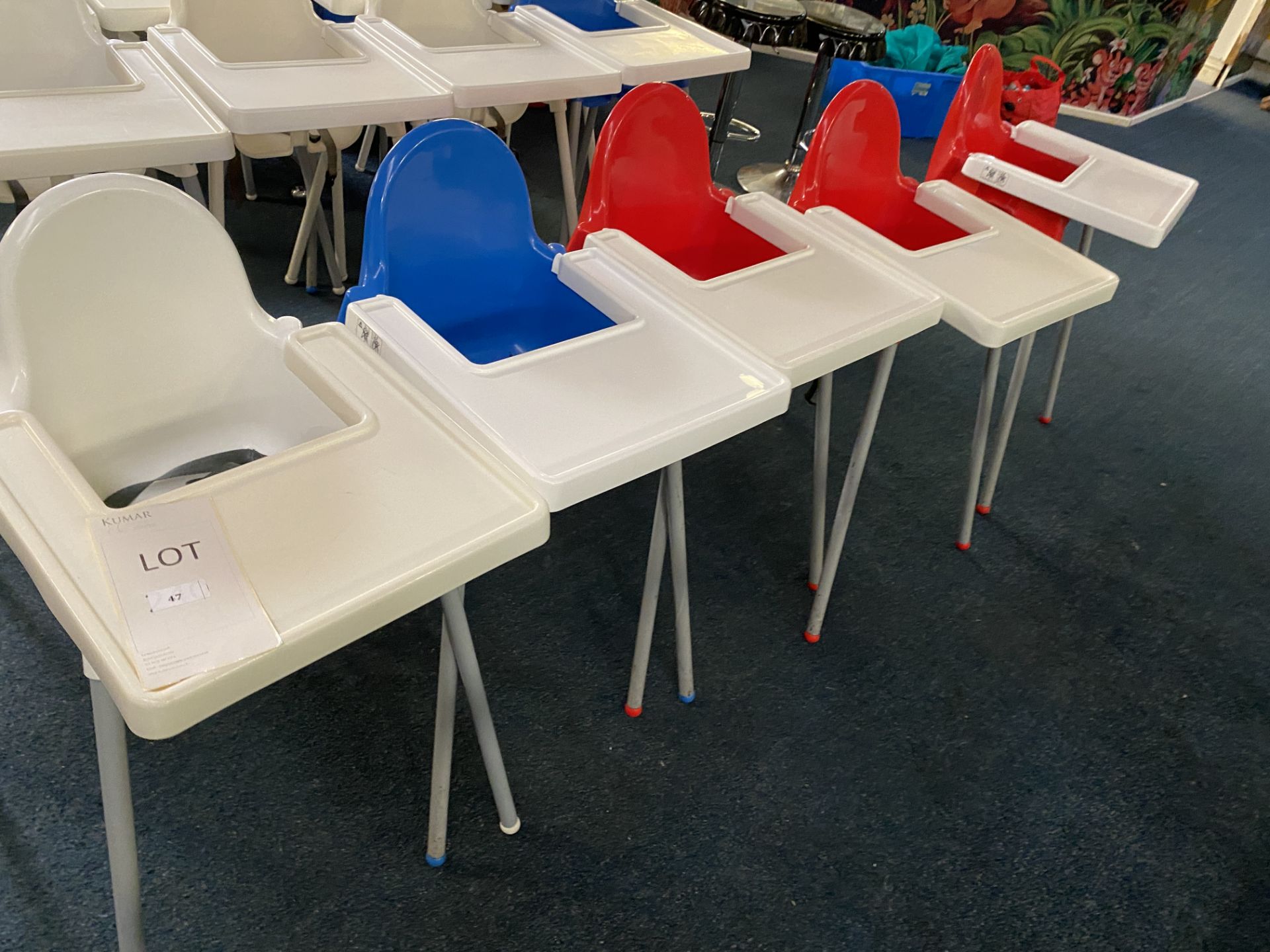 5x Children's Plastic Highchairs (maker unknown) - Image 6 of 6