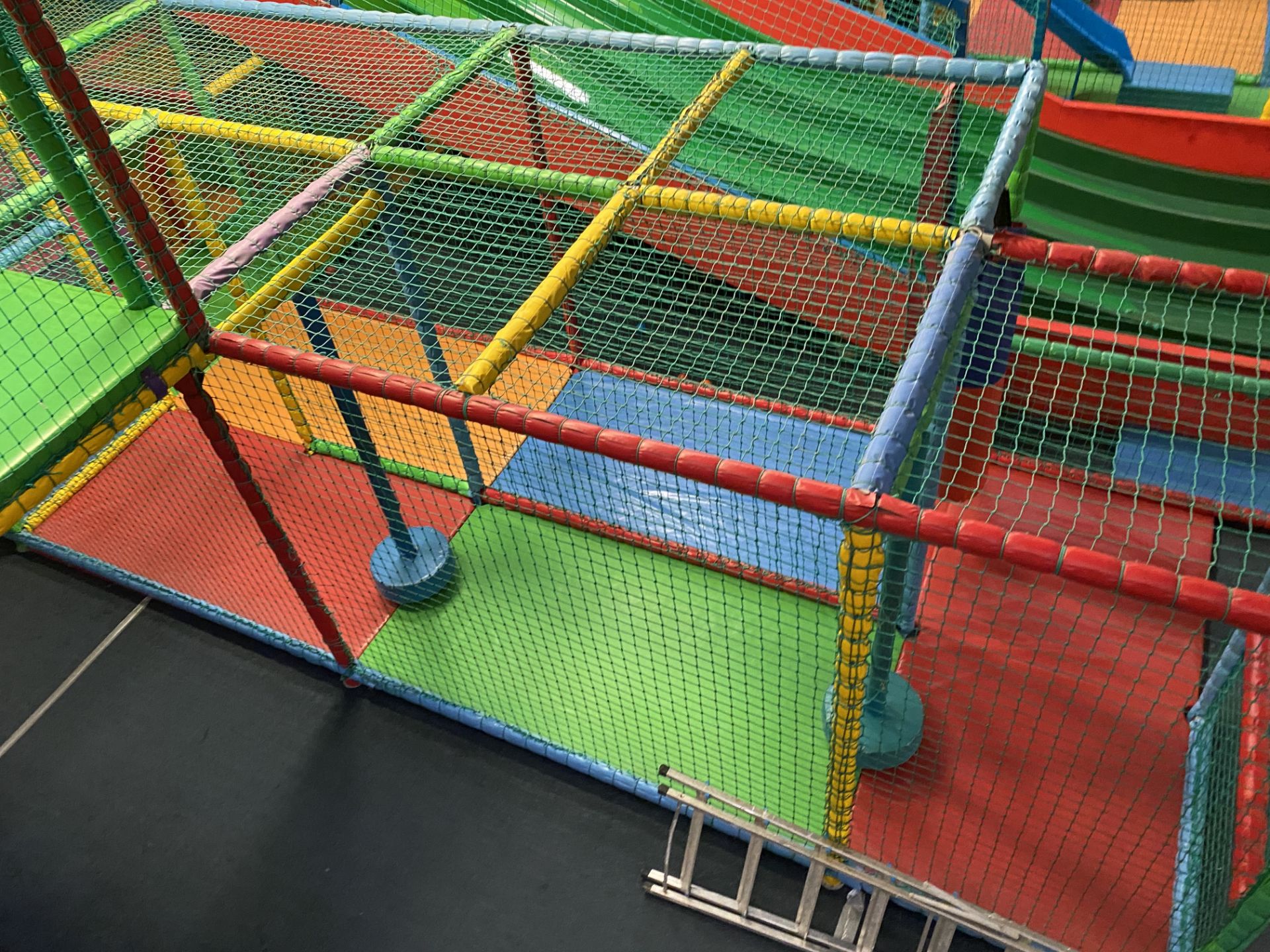 Complete Multi Tier Childrens Adventure Play System Comprising; Four Lane Slide, Single Vertical - Image 3 of 32