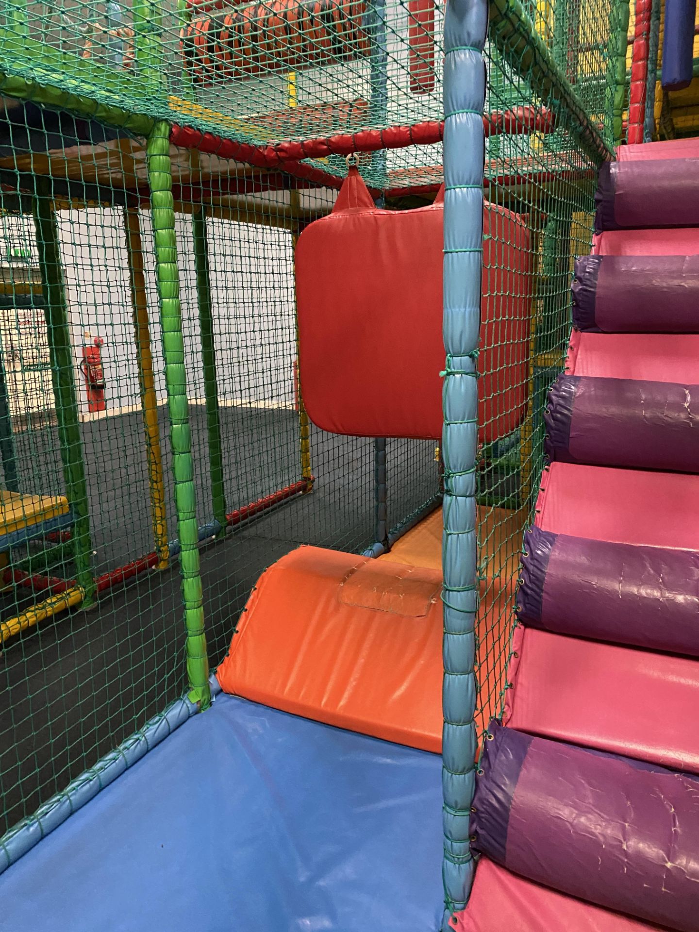 Complete Multi Tier Childrens Adventure Play System Comprising; Four Lane Slide, Single Vertical - Image 13 of 32