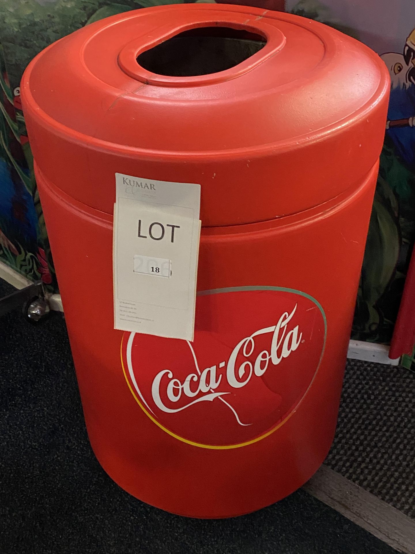 2: Coca Cola Branded Waste Bins - Image 2 of 4