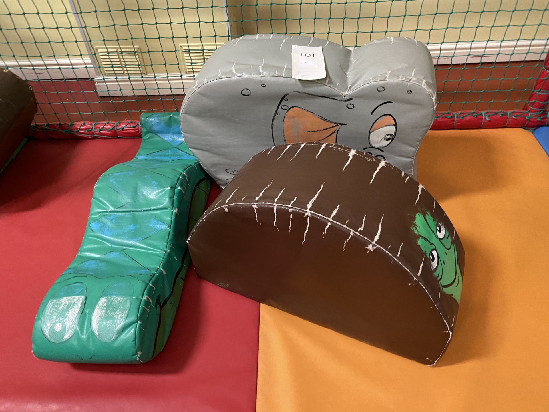 3 Soft Play animal cushions - Image 4 of 4