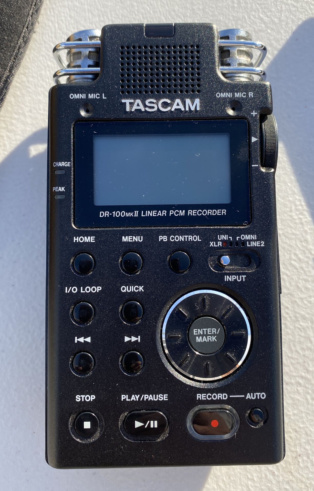 Tascam DR-100Mk II Linear PCM Recorder, with Remote Control with Cover and Carry Case, Serial No. - Image 7 of 13