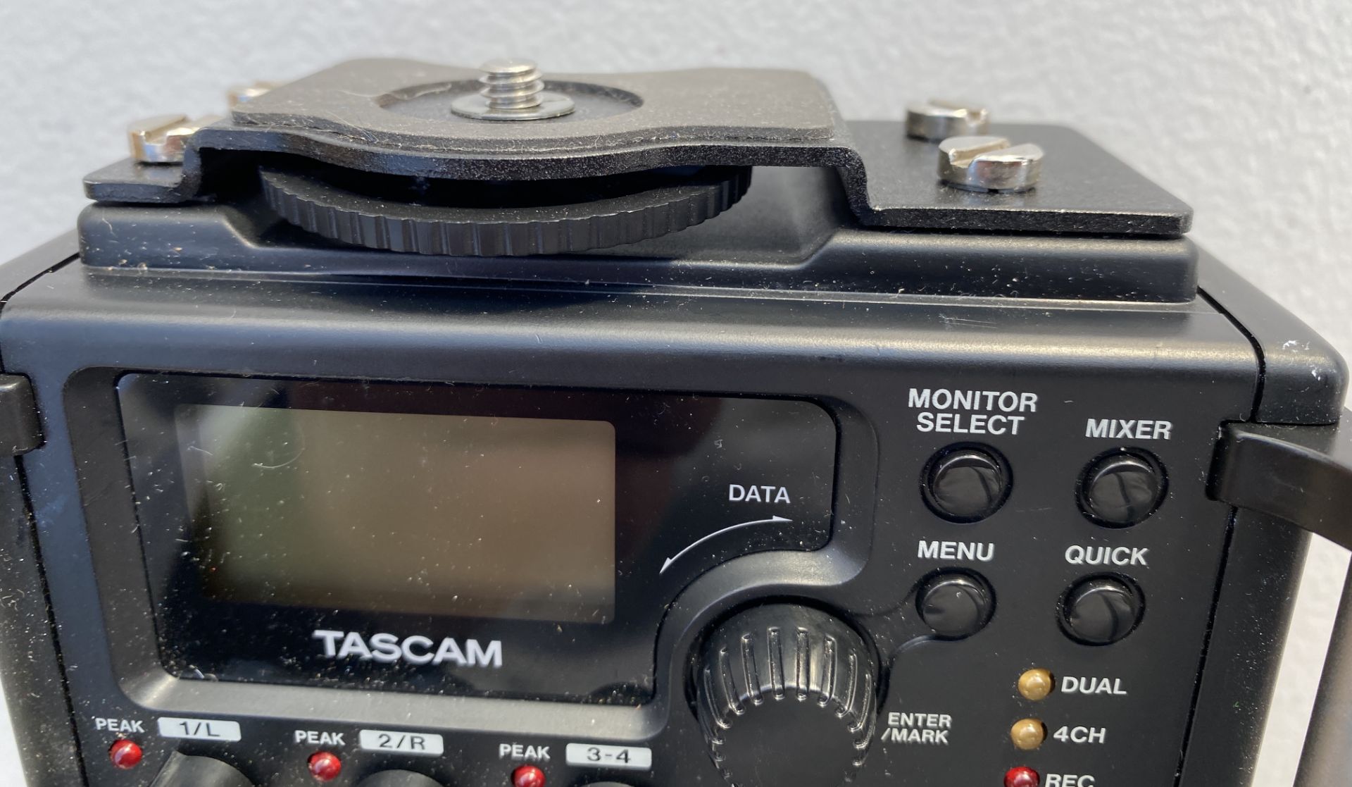 Tascam Linear PCM Recorder DR-60D, Swrial No.0060771 - Image 7 of 10