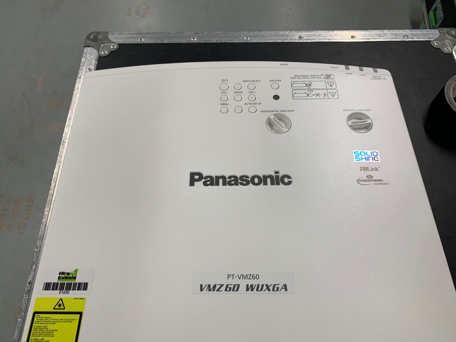Panasonic PT-VMZ60 WUXGA 6K Lumen Laser Solid Shine Projector BRAND NEW IN ORGINAL BOX NOT USED Se - Image 8 of 10