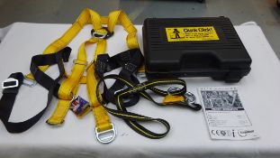 Full Body Harness with a Short Lanyard c/w Case