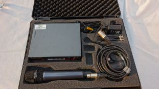 Sennheiser Single Radio Microphone Kit c/w EW100G3 Receiver and 1 Handheld Radio Mic EW100 G3 c/w