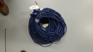 5 x 2pin Speakon Cable