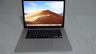 Mac Book Pro Retina 15" Screen Processer 2.2GHZ intel core i7 memory 16GB DDR3 Thunderbolt DVI & VGA