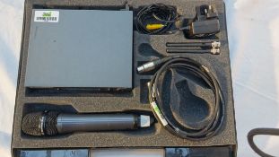 Sennheiser Single Radio Microphone Kit c/w EW100G3 Receiver and 1 Handheld Radio Mic EW100 G3 c/w