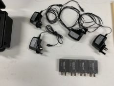 4 x Black Magic SDI to HDMI Converters c/w Peli Case