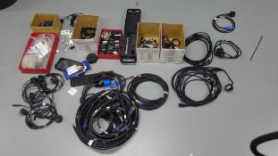 Assortmnent of Cable Accessories eg. Joiners, apple Adaptors please see photo's for more