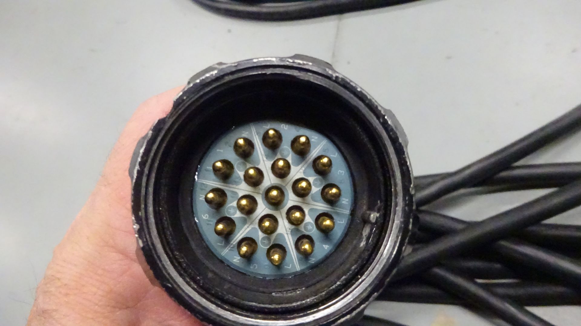 1 x 10m Socapex Power Cable - Image 2 of 5