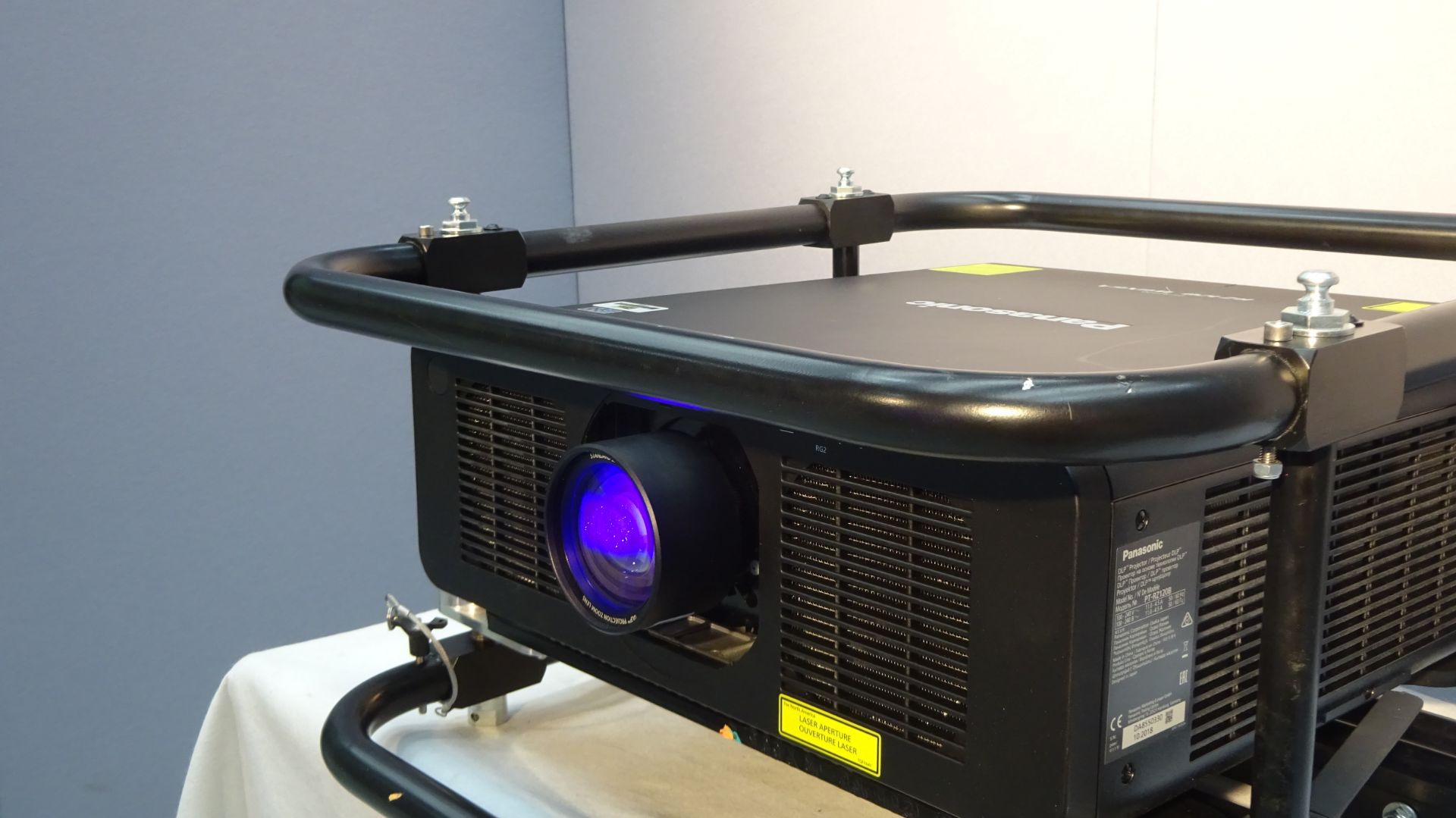 Panasonic 12K Laser Projector PT-RZ120 WUXGA DLP Solid Shine Low Usage Projector Running Time - Image 5 of 8