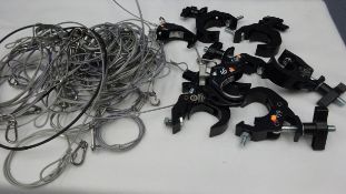 Selection of Safety Wire & Doughty Scaff Clamps