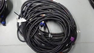 4 x 10m Speakon Cable NL4 Pin