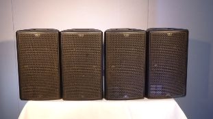 4 x D & B E8 Speakers Very Good Condition c/w Flight Case