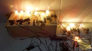 15 x 50w Silver Small Uni Clam Lights for