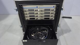 Sennheiser 8 way Radio Rack c/w 8 Receivers EW300 G3 8 x Radio Beltpacks EW300G3 & 8 Lapel Microphon