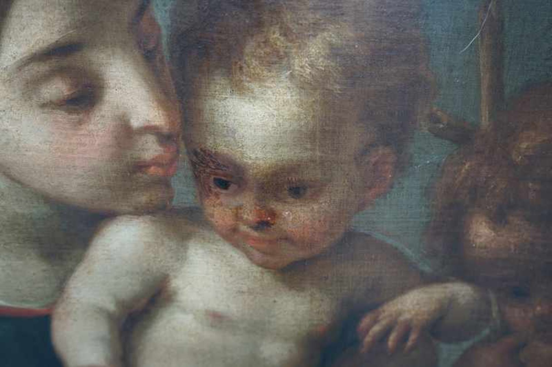 Hl. Maria mit Jesuskind und Johannes dem Täufer< - Image 4 of 6