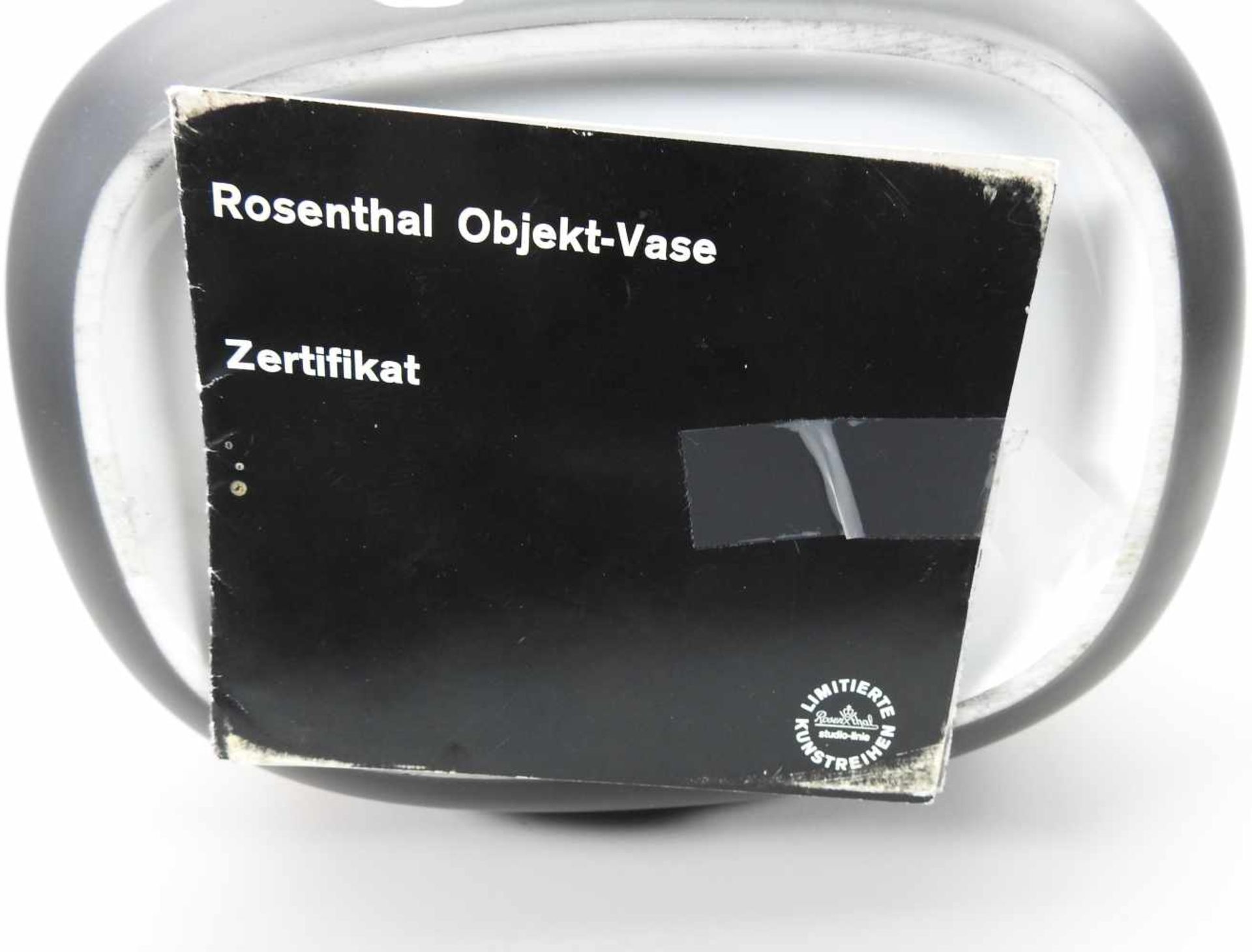 Rosenthal, Otmar Alt Limitierte Vase - Bild 4 aus 4