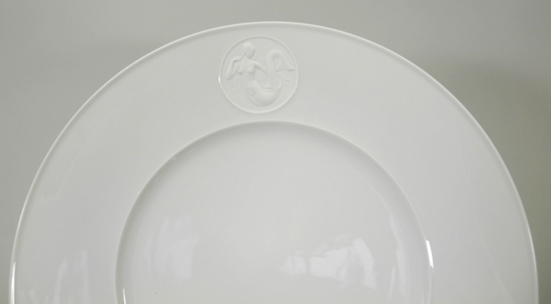 KPM, "Arkadia" Frühstücks-Set für Sieben PersonenPorzellan, einzeln am Boden mit unterglasurblauer - Bild 4 aus 9