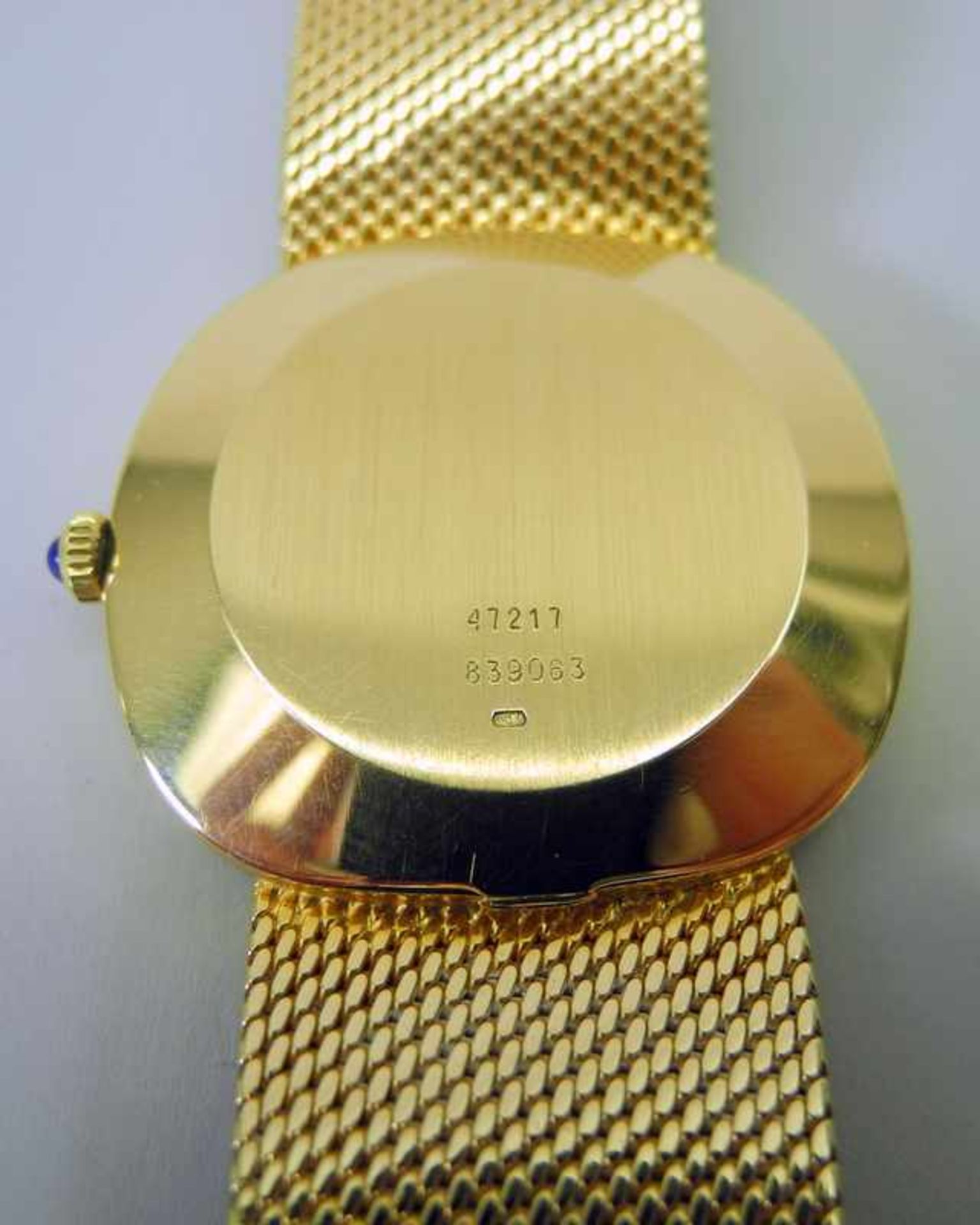 Baume & Mercier Armbanduhr18 K. gelbgoldene Armbanduhr von Baume & Mercier. Inkl. - Bild 6 aus 8