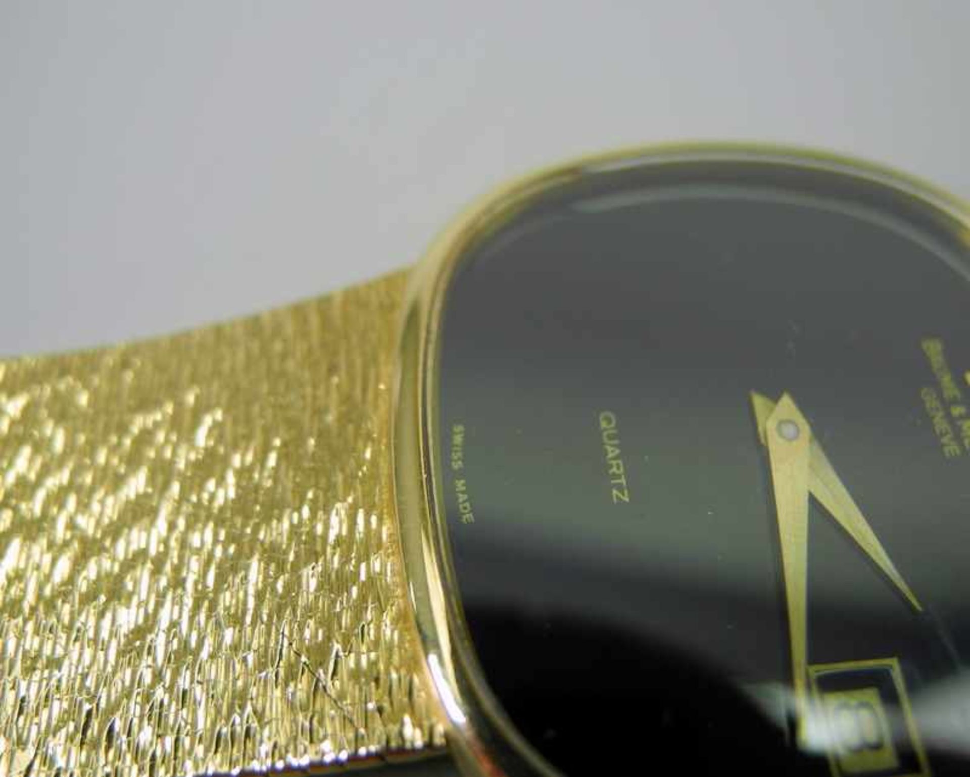 Baume & Mercier Armbanduhr18 K. gelbgoldene Armbanduhr von Baume & Mercier. Inkl. - Bild 8 aus 8