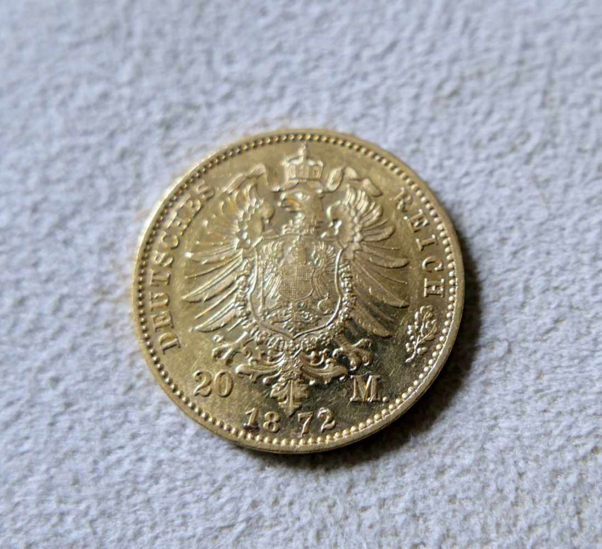 Goldmünze, 20 Reichsmark Ludwig III. Großherzog von HessenGold. 20 Reichsmark Ludwig III. Großherzog - Bild 2 aus 2