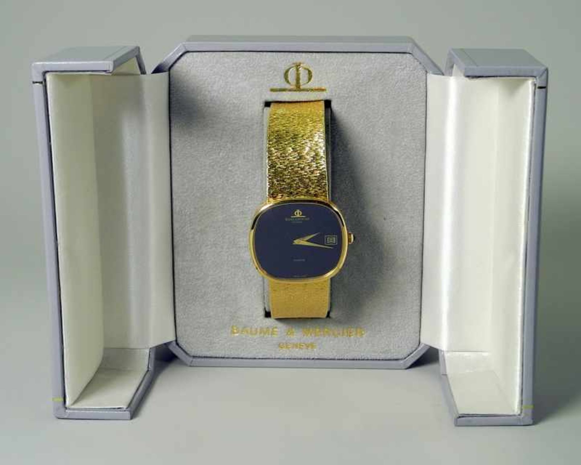 Baume & Mercier Armbanduhr18 K. gelbgoldene Armbanduhr von Baume & Mercier. Inkl. - Bild 3 aus 8
