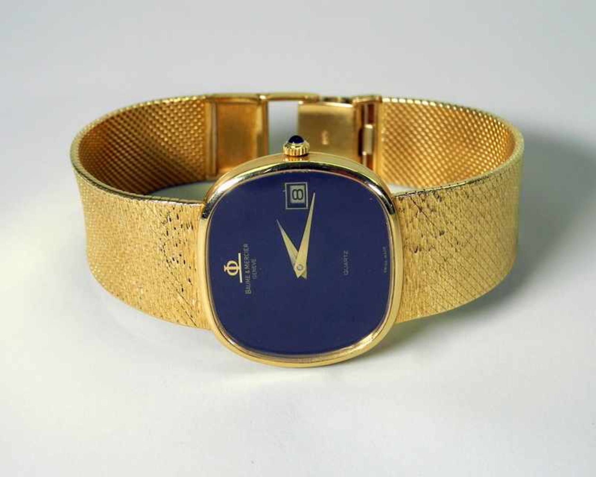Baume & Mercier Armbanduhr18 K. gelbgoldene Armbanduhr von Baume & Mercier. Inkl. - Bild 2 aus 8