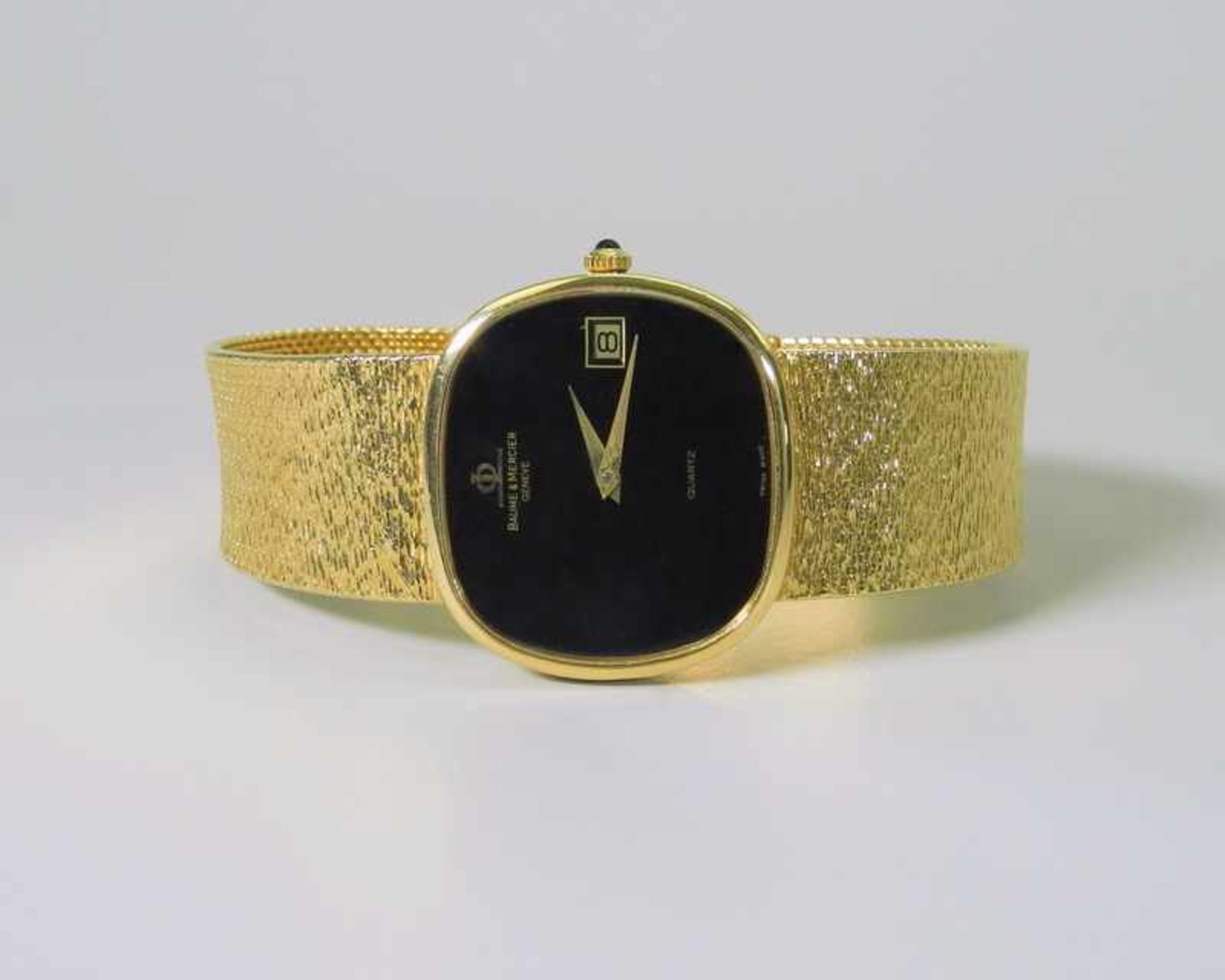 Baume & Mercier Armbanduhr18 K. gelbgoldene Armbanduhr von Baume & Mercier. Inkl.