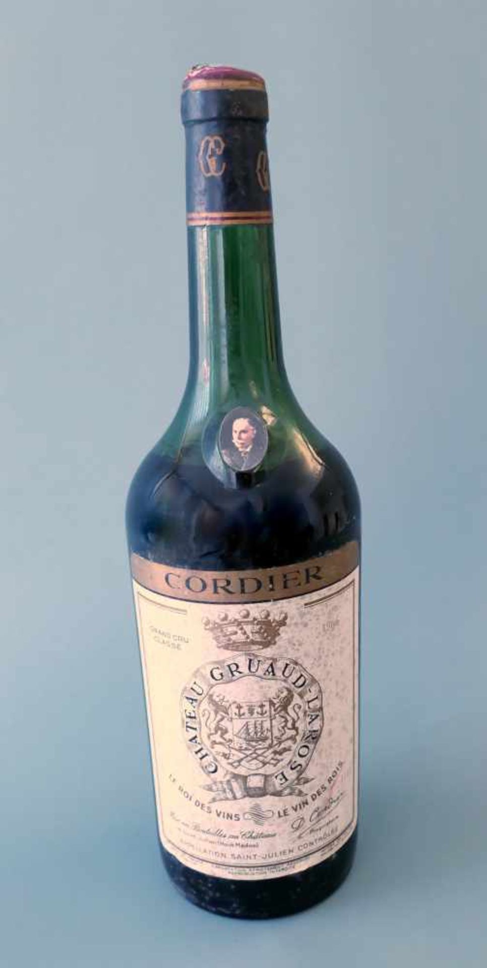 Chateau Gruaud LaroseGrand Cru Classe D. Cordier, Jahrgang 1966, Inhalt 1500 ml. Saint-Julien-