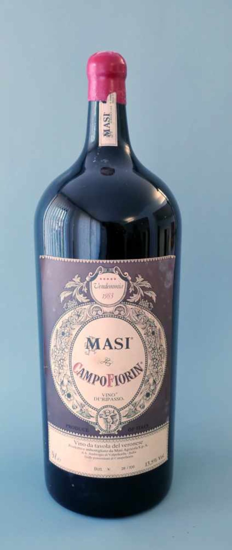 Masi Campo FiorinVino di Ripasso, Flasche 20/100 nummeriert. Jahrgang 1983, Inhalt 9000 ml. Ambrogio