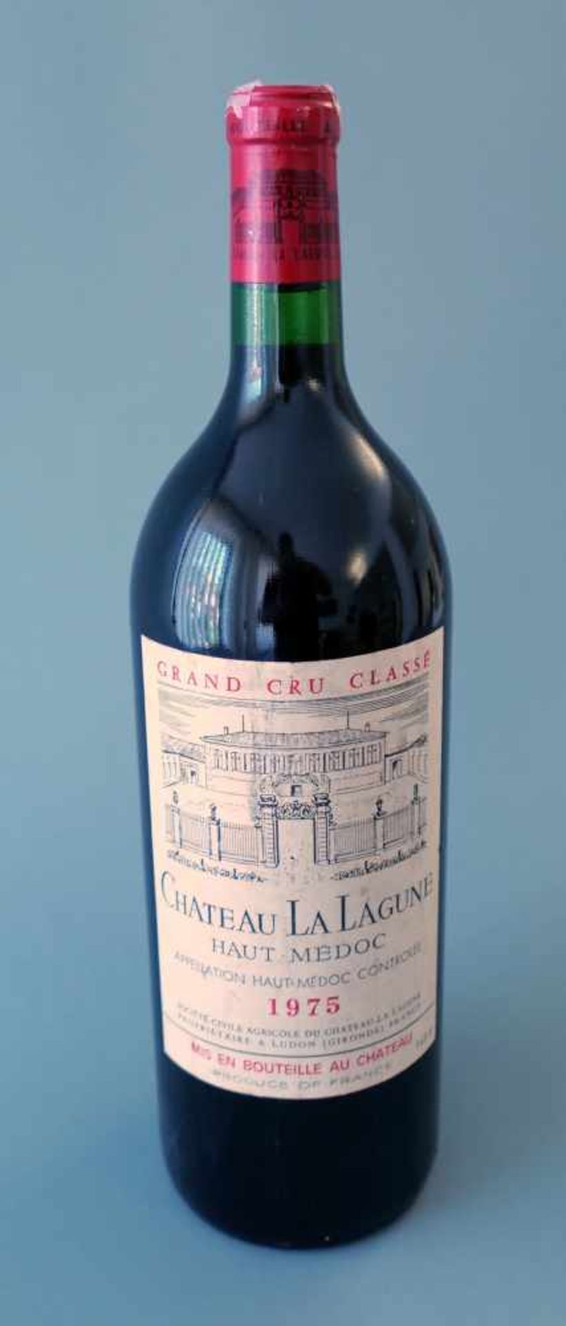 Chateau La LaguneGrand Cru Classé, Jahrgang 1975, Inhalt 1500 ml. Ludon-Médoc, Gironde,